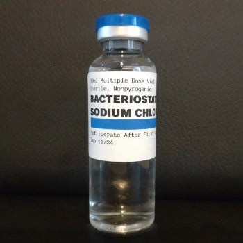 30ml Bacteriostatic Sodium Chloride 0.9%. Bacteriostatic-Water-UK