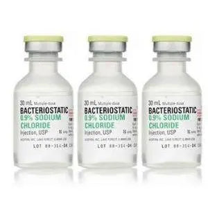 Hospira Bacteriostatic Sodium Chloride.